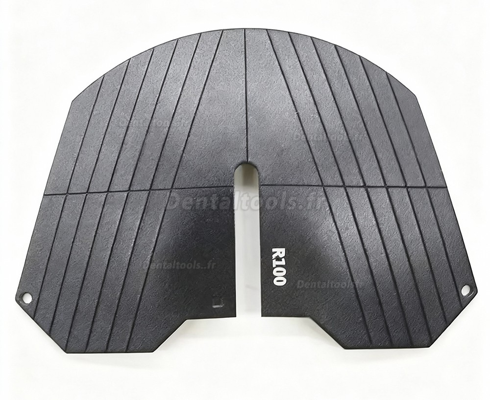 Jeu de 5 plaques de guidage pour alignement de proth&egrave;se dentaire